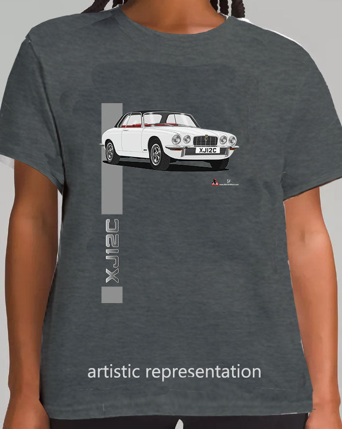 Jaguar XJ12C in White T Shirt