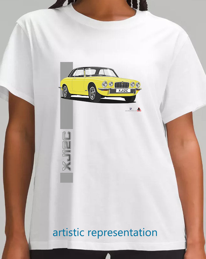 Jaguar XJ12C in Yellow T Shirt