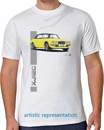 Jaguar XJ12C in Yellow T Shirt