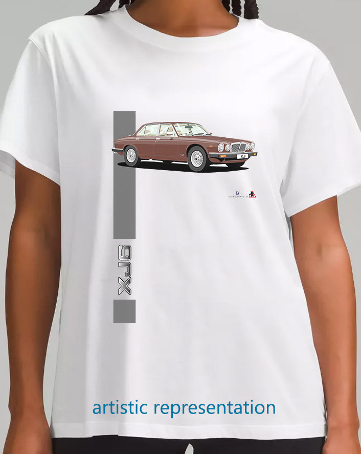 Jaguar XJ6 Mk3 in Brown T Shirt