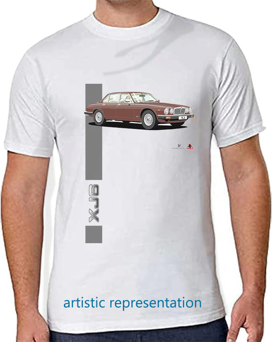 Jaguar XJ6 Mk3 in Brown T Shirt