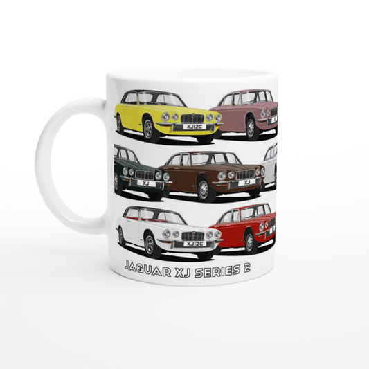 Jaguar XJ Series 2 Multi Car Mug