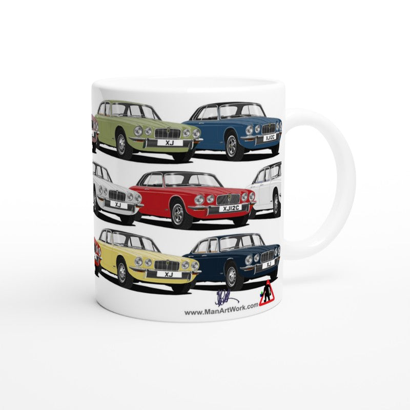 Jaguar XJ Series 2 Multi Car Mug