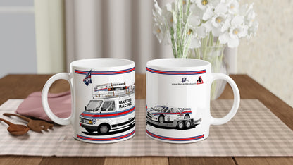 Lancia 037 Rally Car and van