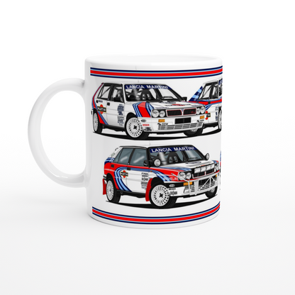 Lancia Delta Rally Car Collection Mug