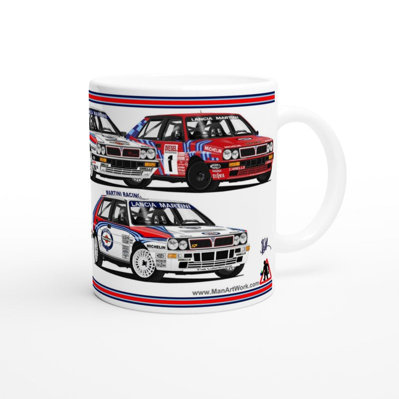 Lancia Delta Rally Car Collection Mug