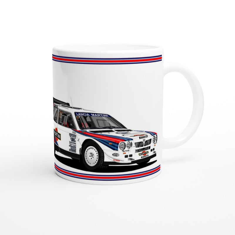 Lancia Delta S4 Rally Car with van Mug