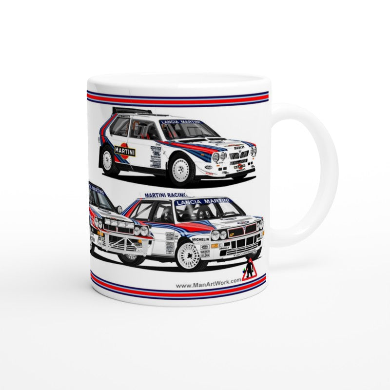 Lancia Martini Rally Cars Mug