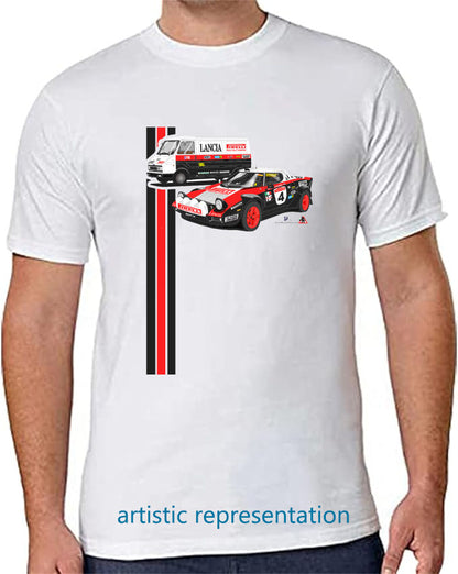 Lancia Stratos Pirelli Rally T Shirt