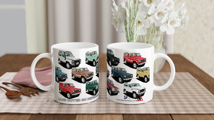 Land Rover 90 TD5 and Defender Multi Car Mug