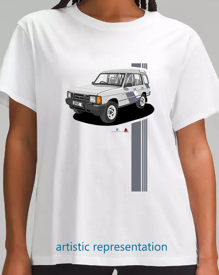 Land Rover Discovery Mk1 in Silver Art T Shirt