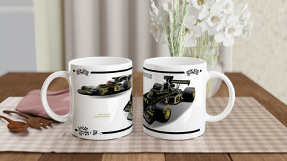 Lotus 72 1972 F1 Motor Racing Art Mug