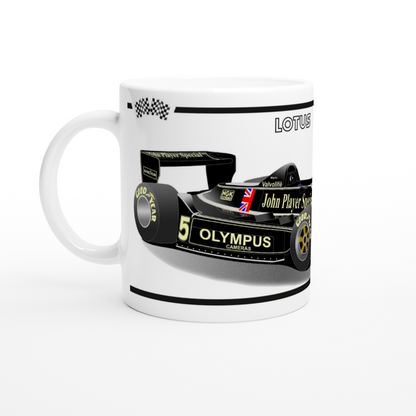 Lotus 79 F1 Motor Racing Art Mug