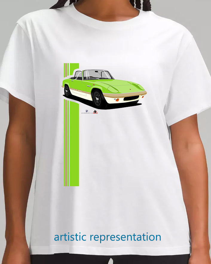 Lotus Elan Sprint Convertible in Green T Shirt