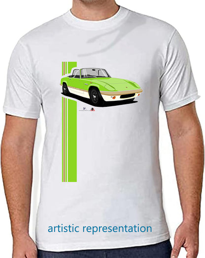 Lotus Elan Sprint Convertible in Green T Shirt