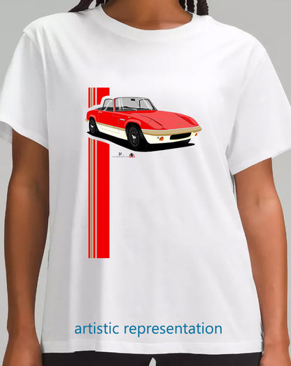 Lotus Elan Sprint Convertible in Red T Shirt