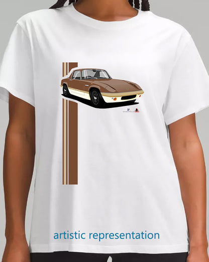 Lotus Elan Sprint Coupe in Brown T Shirt