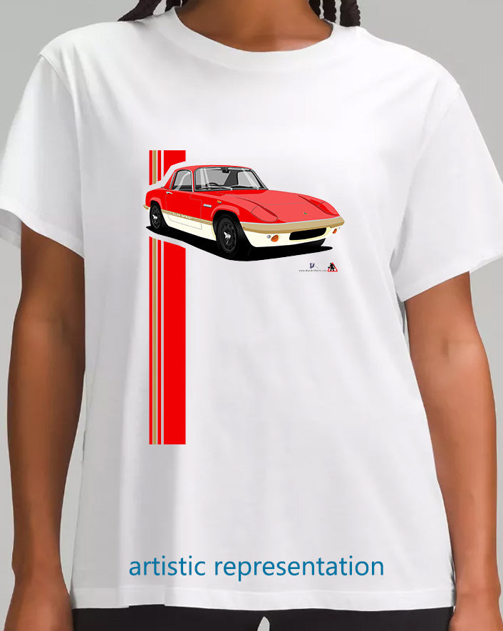 Lotus Elan Sprint Coupe in Red T Shirt