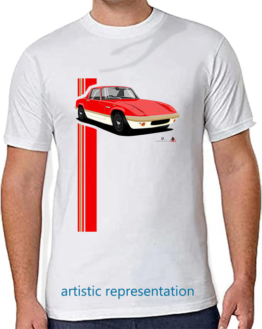 Lotus Elan Sprint Coupe in Red T Shirt