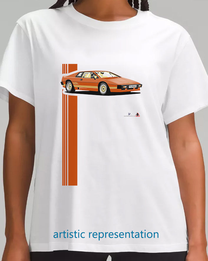 Lotus Esprit Turbo in Bronze T Shirt