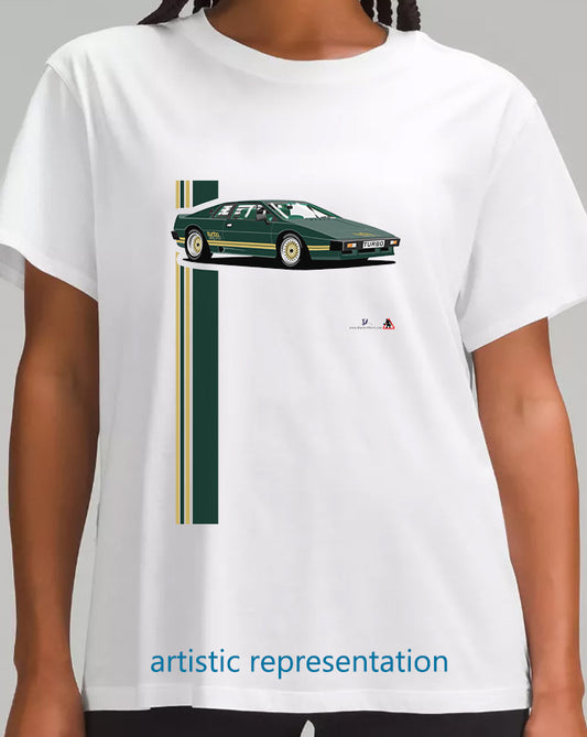 Lotus Esprit Turbo in Green T Shirt