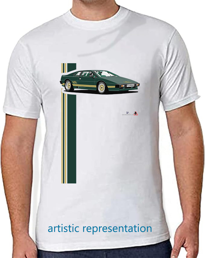 Lotus Esprit Turbo in Green T Shirt