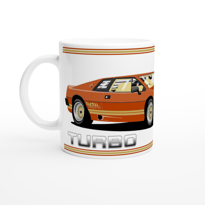 Lotus Esprit Turbo in Bronze Car Mug