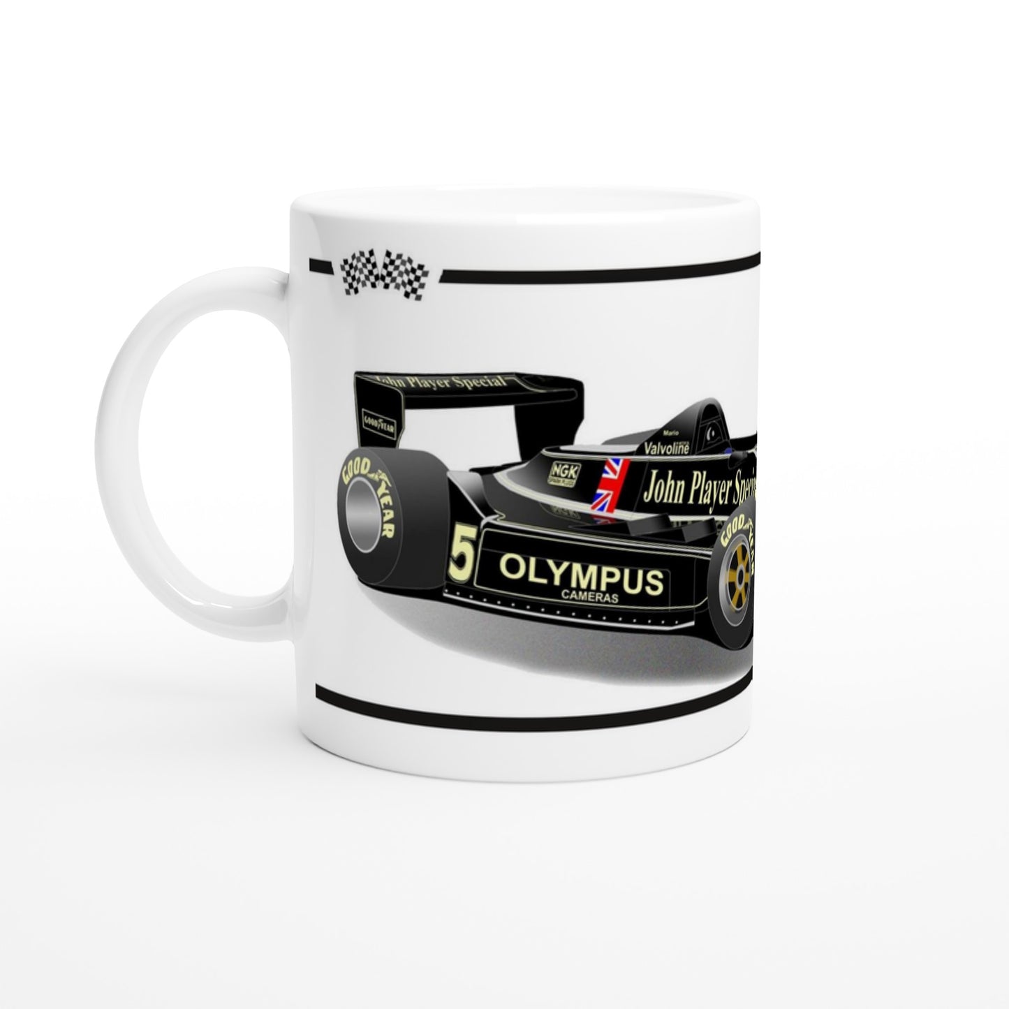 Lotus 79 F1 Motor Racing Art Mug