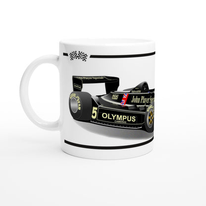 Lotus 79 F1 Motor Racing Art Mug