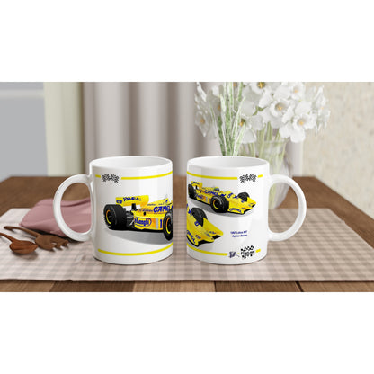 Lotus 99T F1 Motor Racing Art Mug
