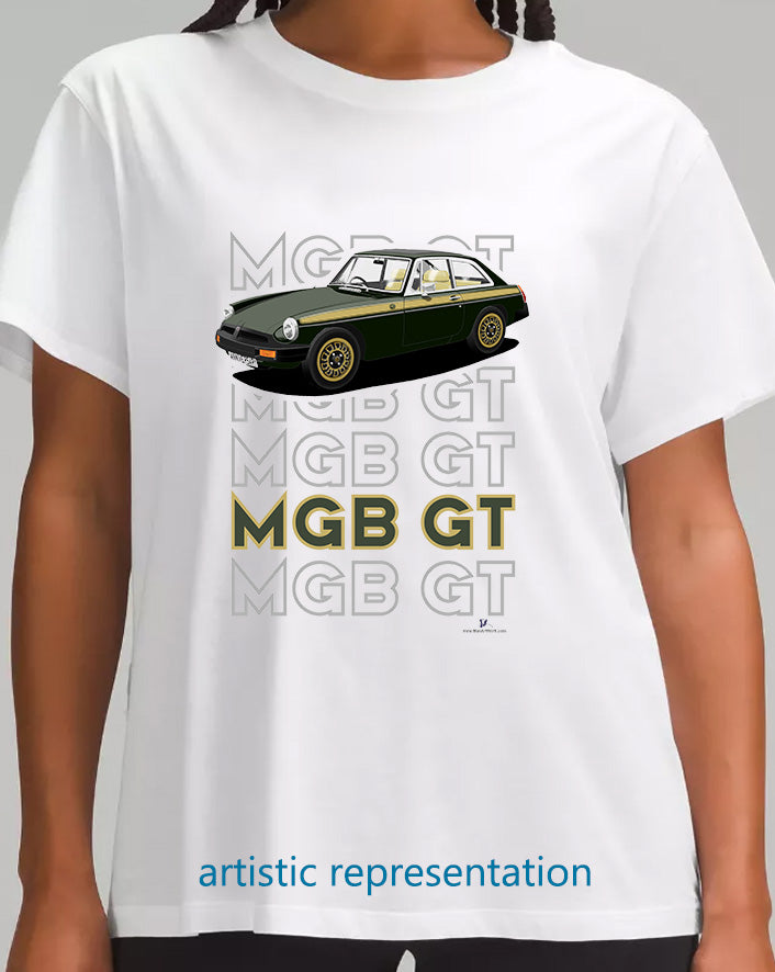 MG B GT Anniversary T Shirt