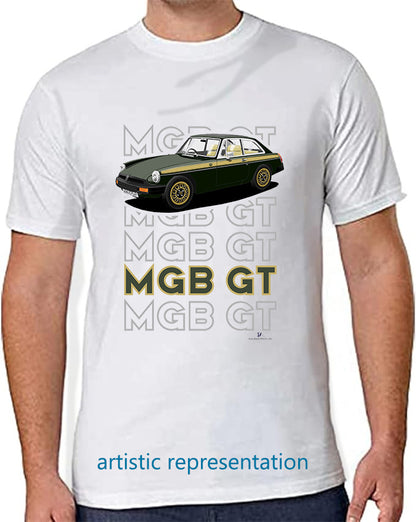 MG B GT Anniversary T Shirt