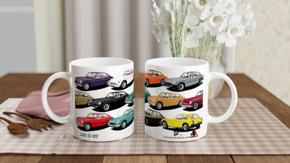 MG B GT Multi Car Mug