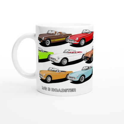 MG B Roadster Multi Car Mug