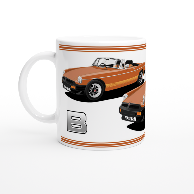 MG B Roadster Limited Edition in Bronze Art Mug