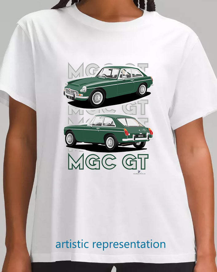MG C GT in Green Art T Shirt