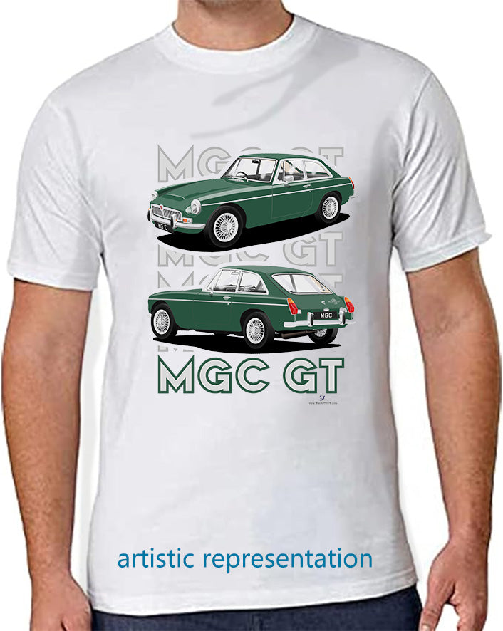 MG C GT in Green Art T Shirt