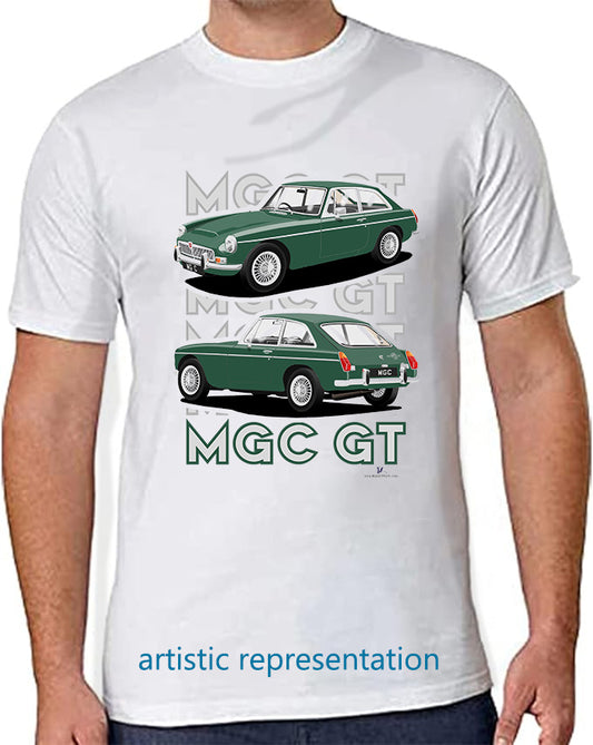 MG C GT in Green Art T Shirt