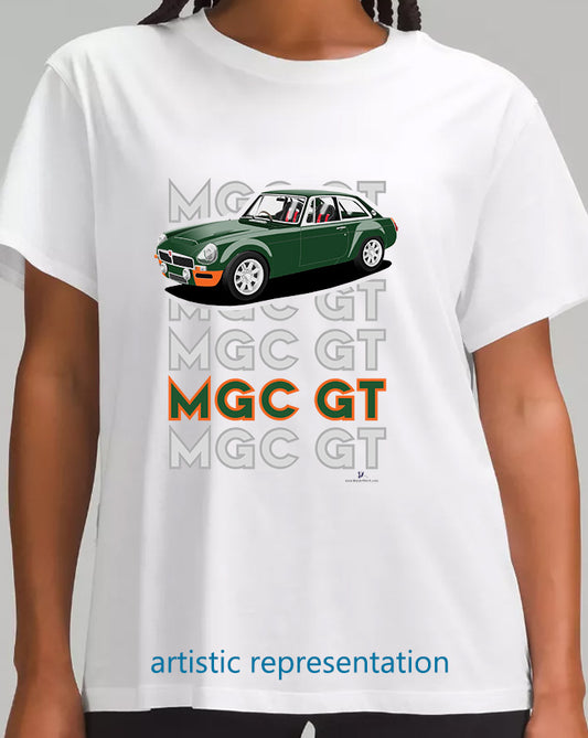 Racing MG C GT in Green & Orange Art T Shirt