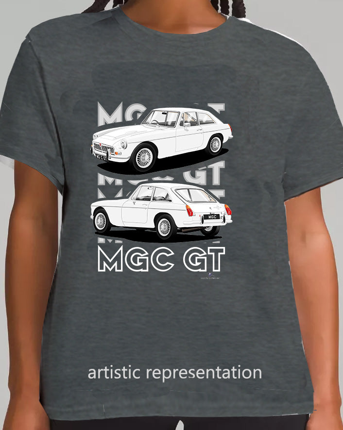 MG C GT in White Art T Shirt