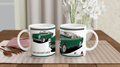 MG Midget Mk3 in Green Art Mug