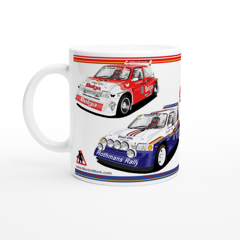 MG Metro 6R4 Rally car Mug 