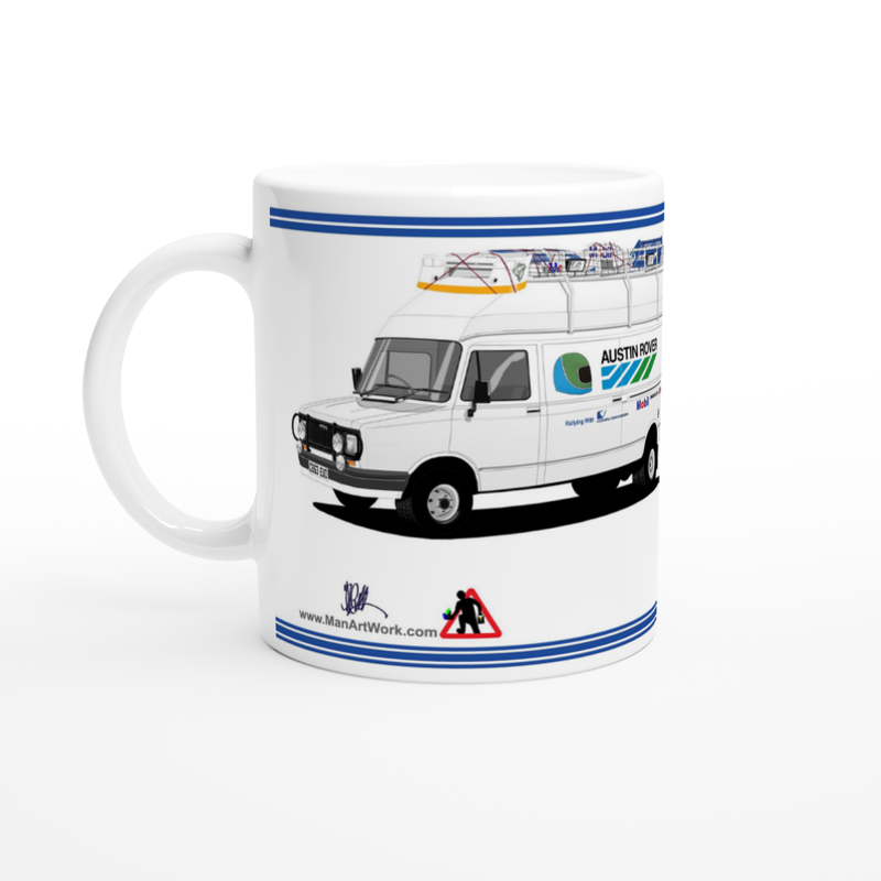 MG Metro 6R4 Works with van Mug