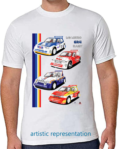 MG Metro 6R4 Rally Collection T Shirt