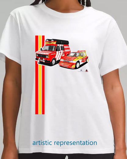 MG Metro 6R4 Rally T Shirt Export 33