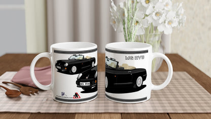 MG RV8 in Black Art Mug