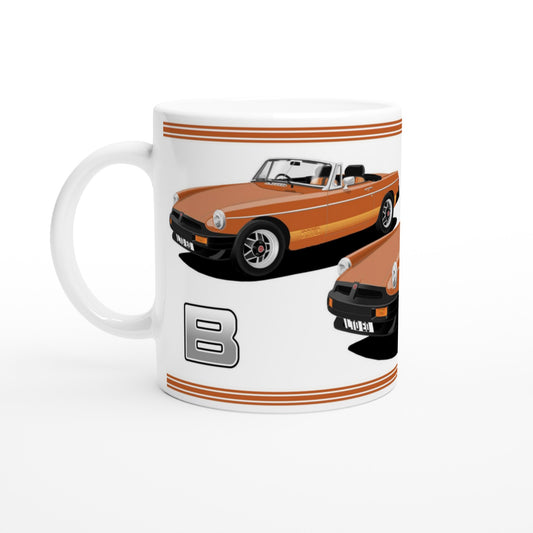MG B Roadster Limited Edition in Bronze Art Mug
