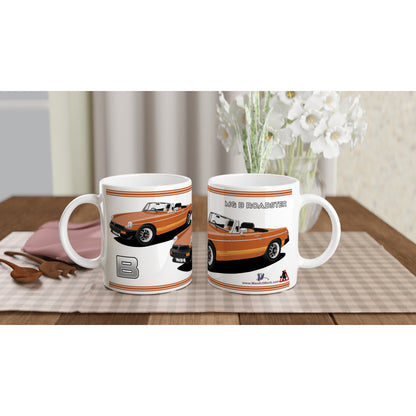 MG B Roadster Limited Edition in Bronze Art Mug
