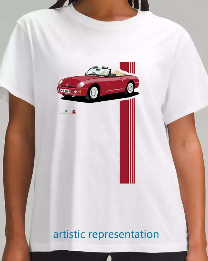 MG RV8 in Red T Shirt