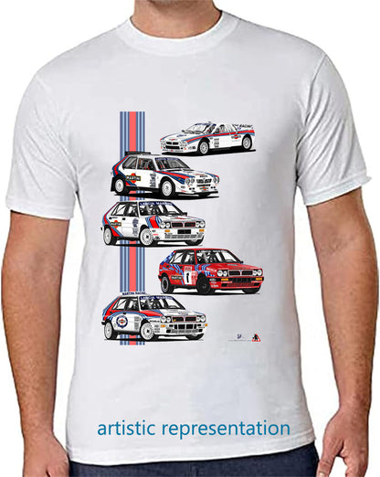 Lancia Martini Rally T Shirt